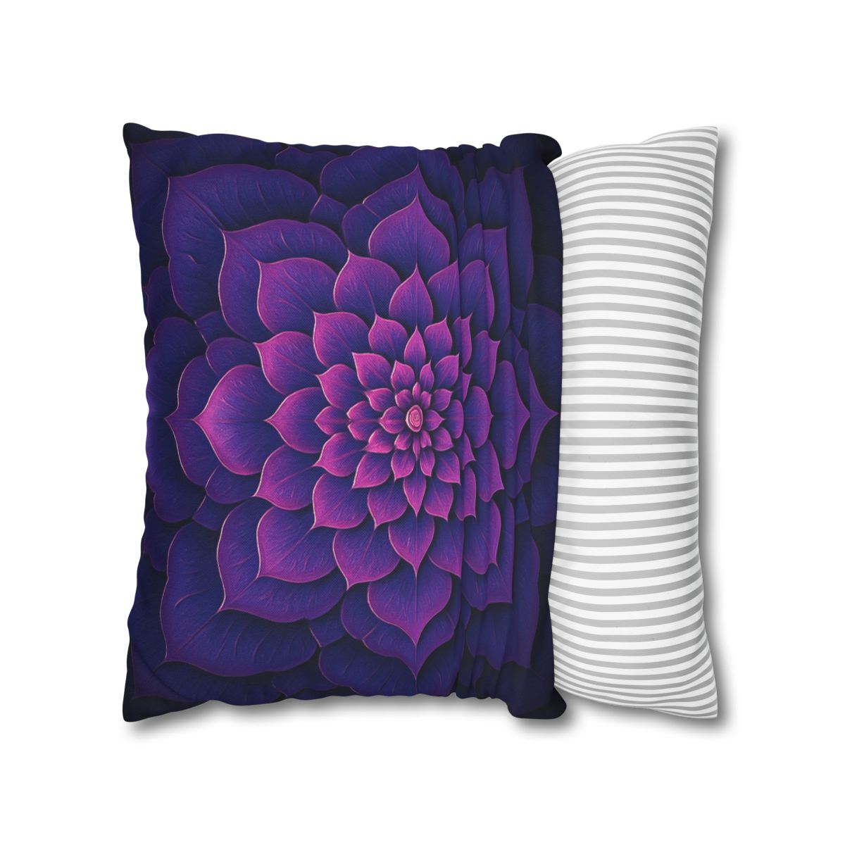 Bloom Ripple Mandala trendy patterned pillow cases