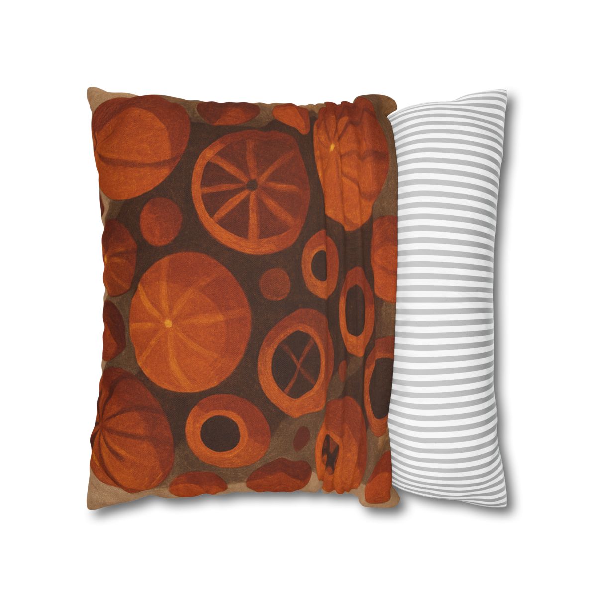 Seed Pod Cluster Mosaic personalized pillow covers