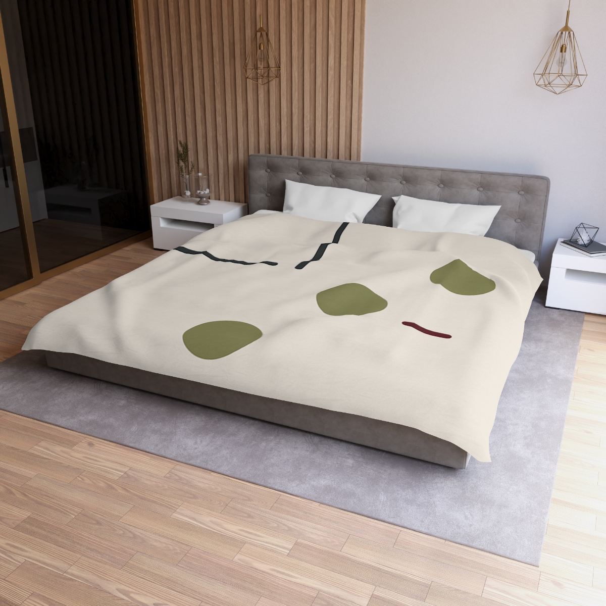 Framed Gap And Three Distant Points trendy bedroom duvets