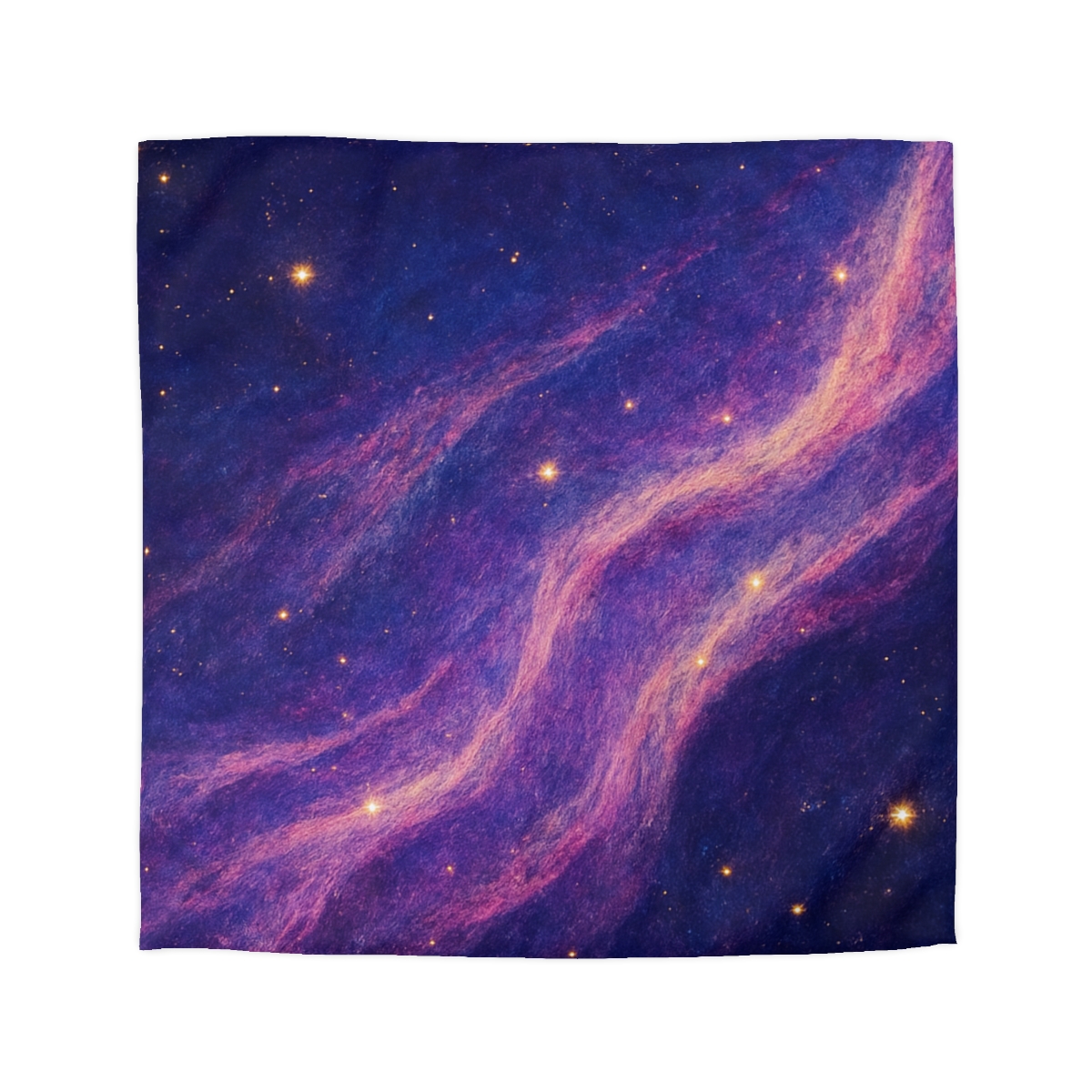 Celestial Veil Of Radiant Nebula unique patterned duvets
