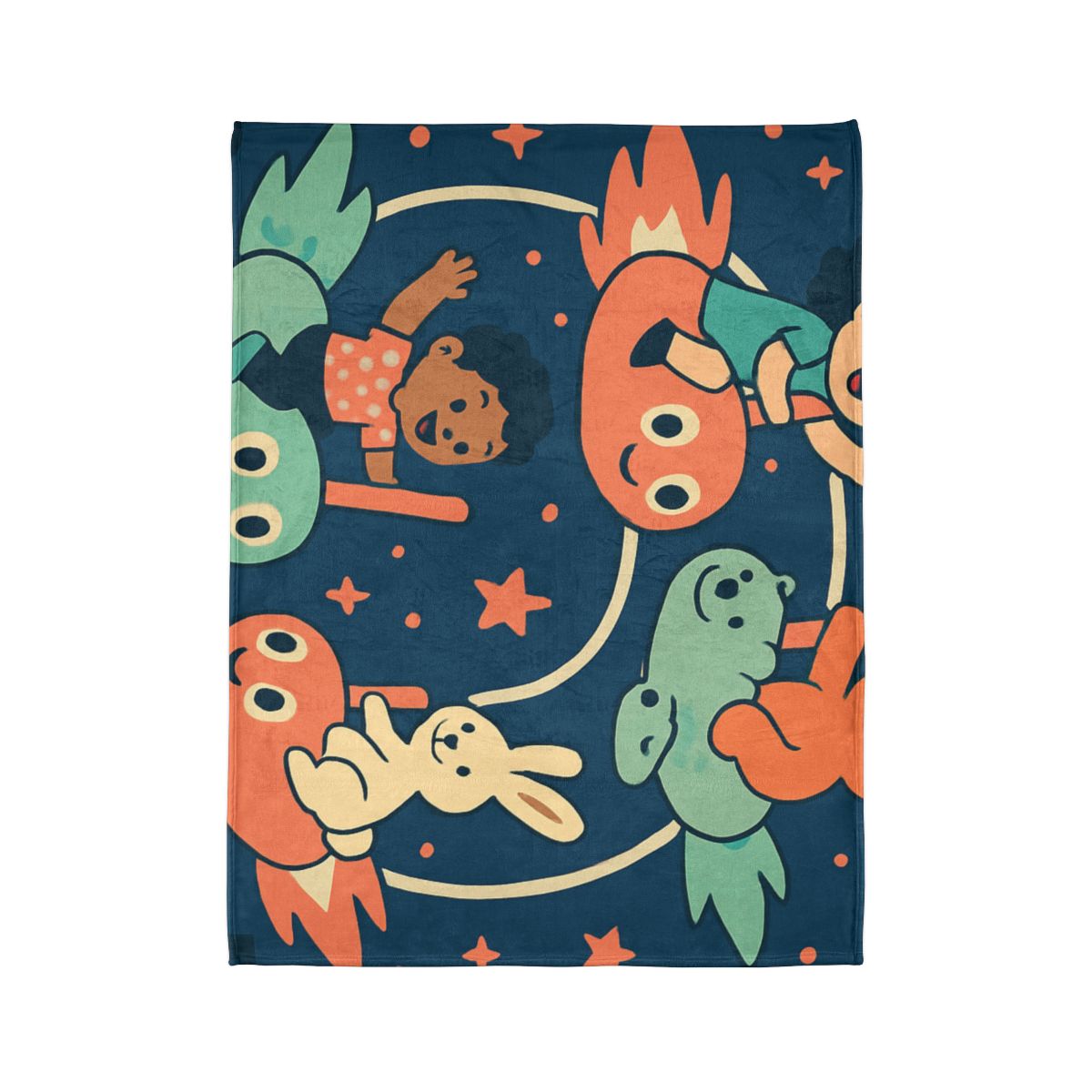 Comet Carousel Park decorative home blankets