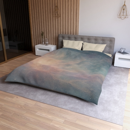 Prismatic Dust Bloom Tapestry soft comforter duvets