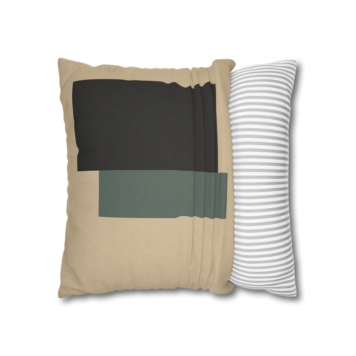 Offset Rectangle Pause stylish decorative pillowcases