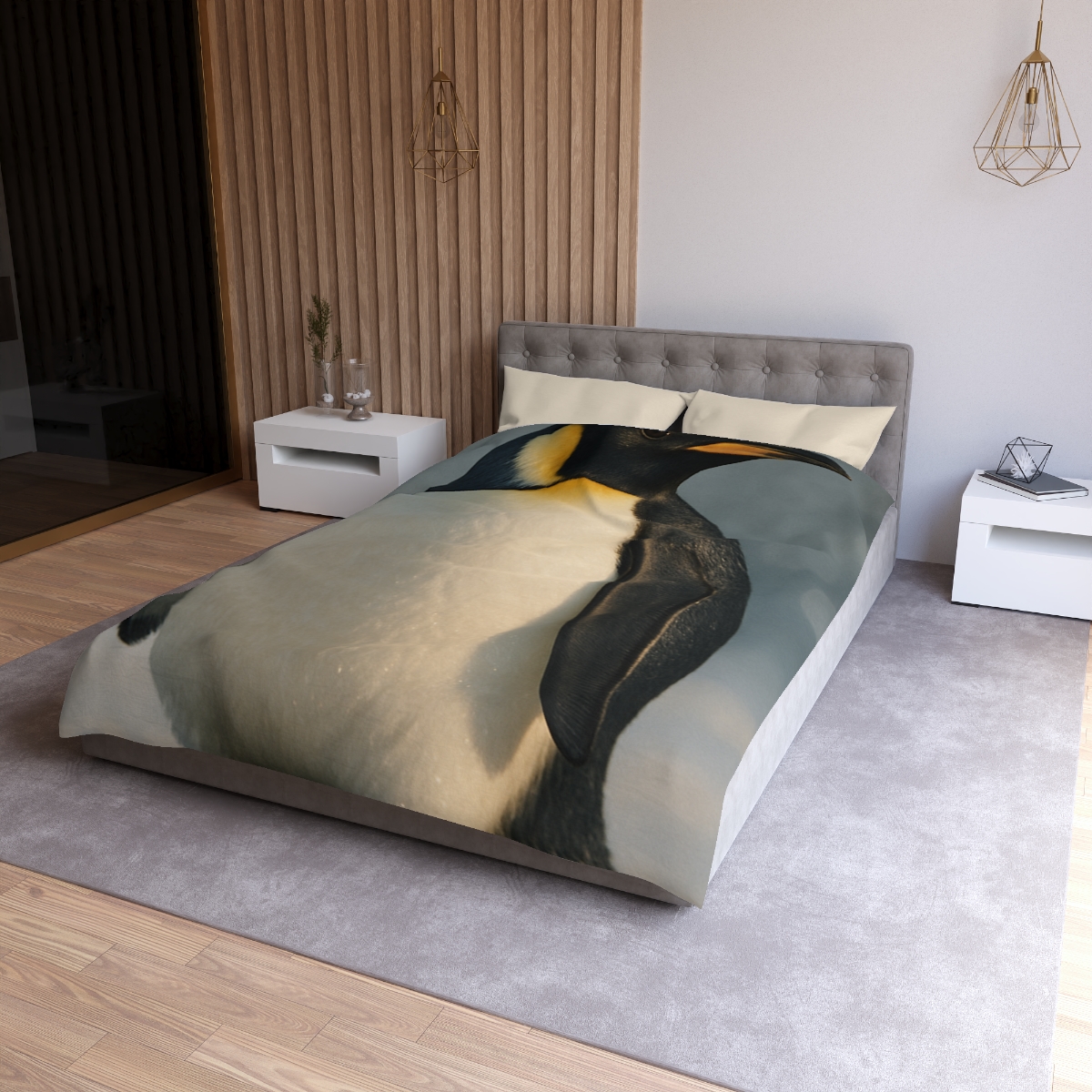Velvet Eclipse Emperor Penguin trendy bedroom duvets