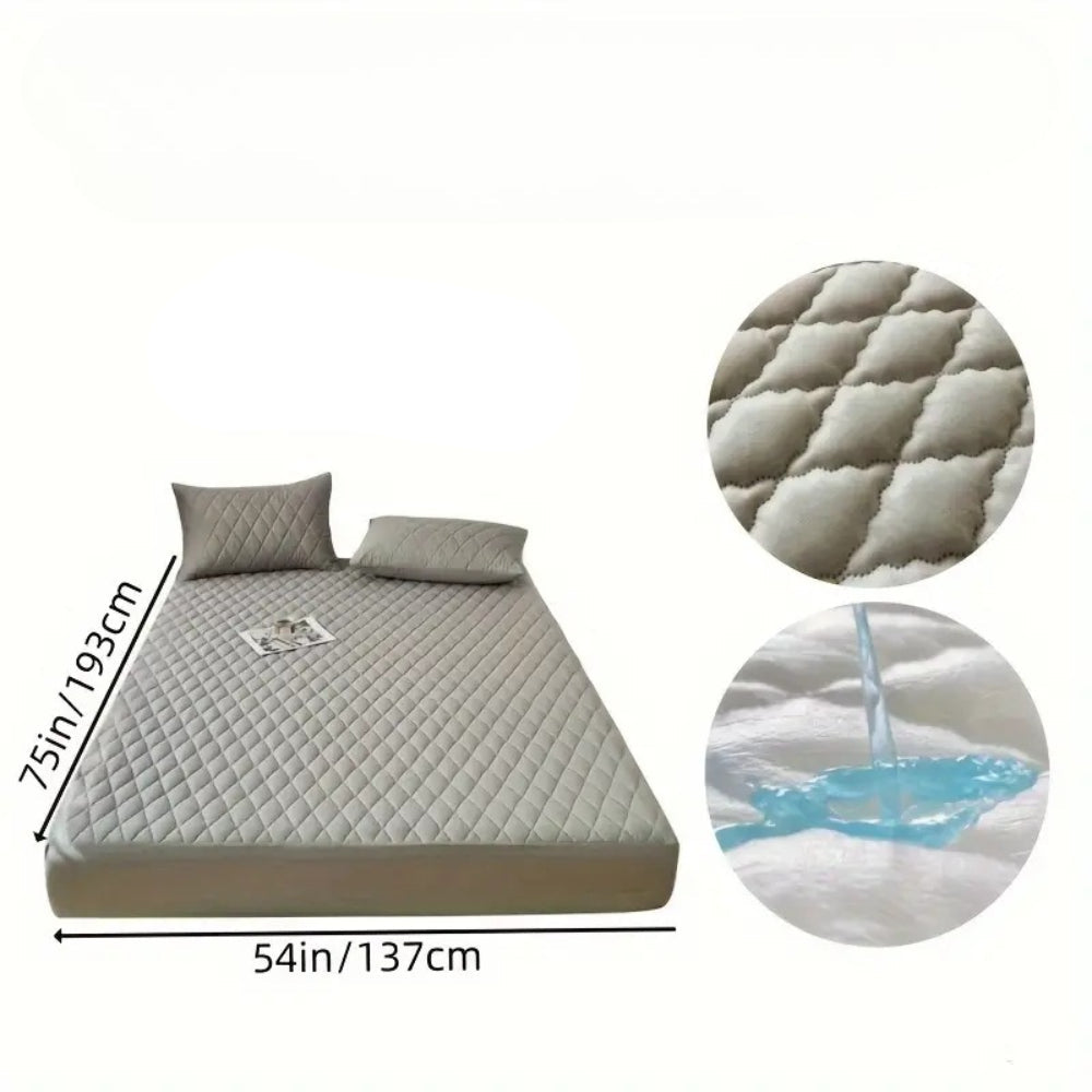 1 Piece Layered Waterproof Mattress Protector