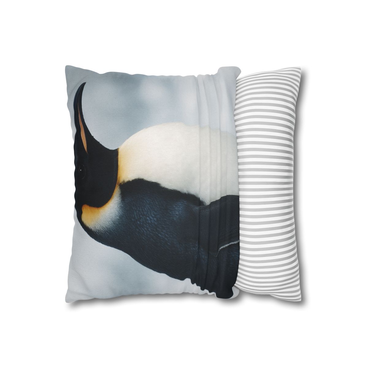 Aurora Drift Emperor Penguin comfortable bedding pillow covers