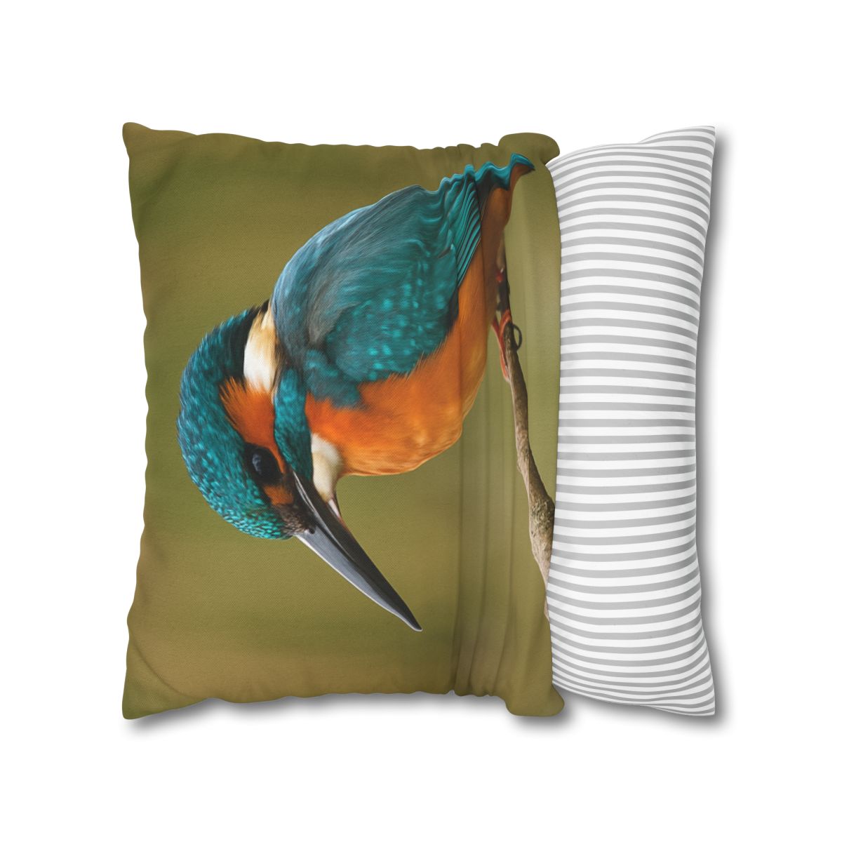Azure Flash Kingfisher personalized pillow covers