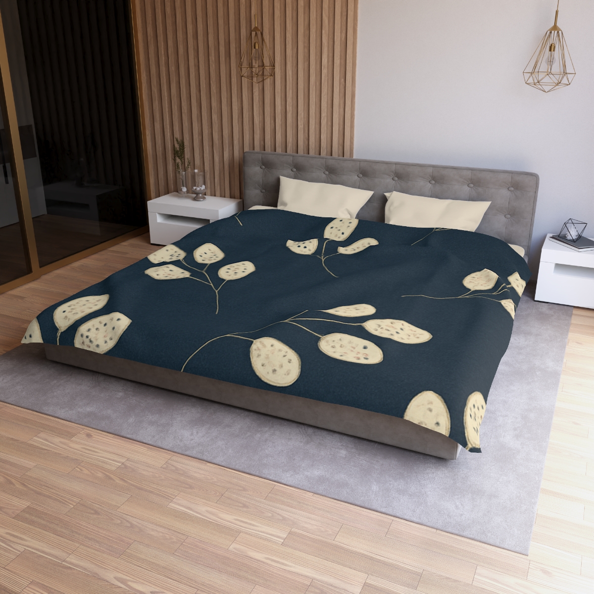 Seed Pod Constellation Dots stylish duvet covers