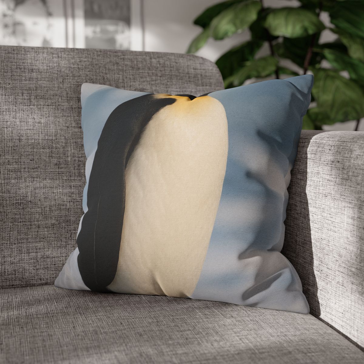 Aurora Drifter Emperor Penguin comfortable bedding pillow covers