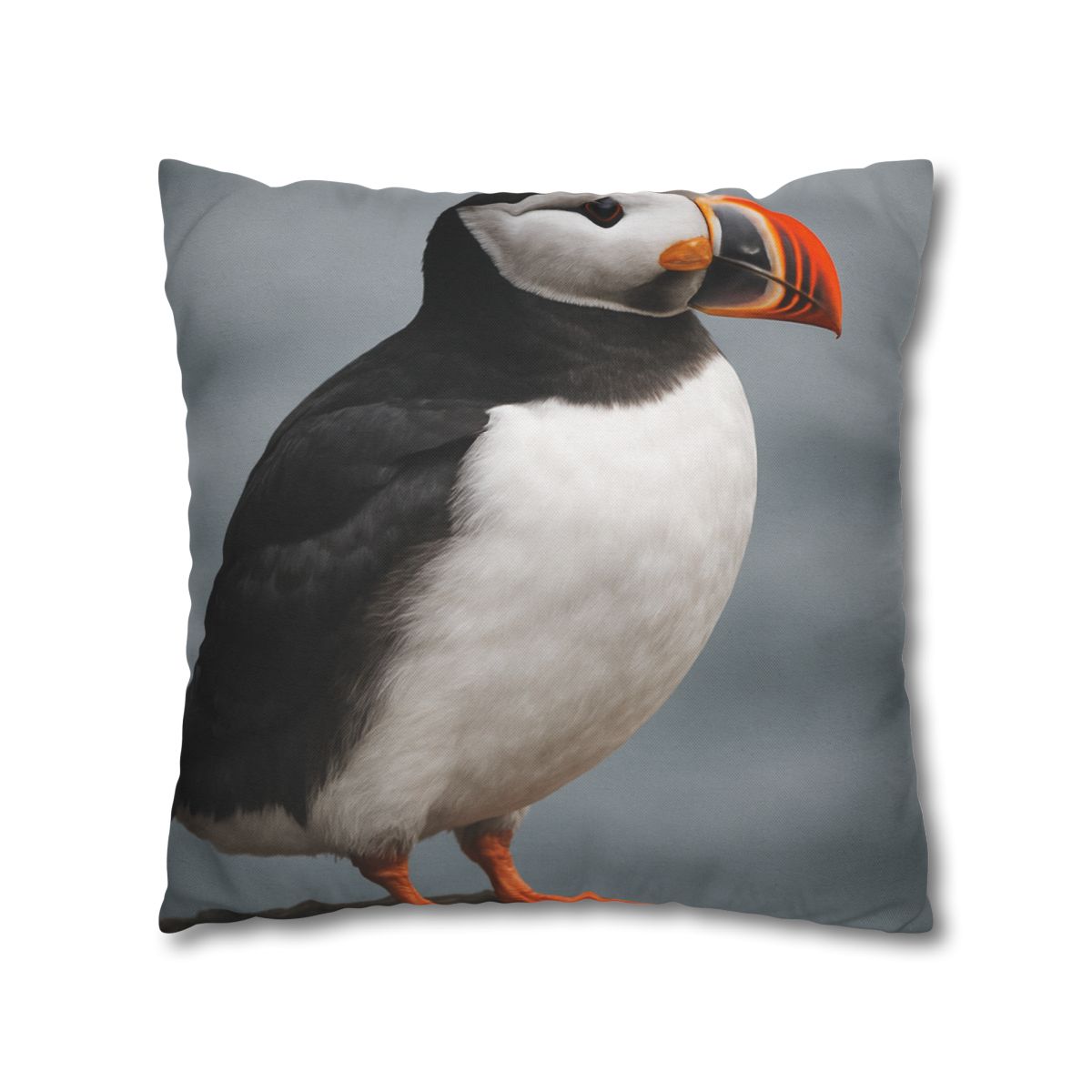 Glasswater Glide Atlantic Puffin stylish decorative pillowcases