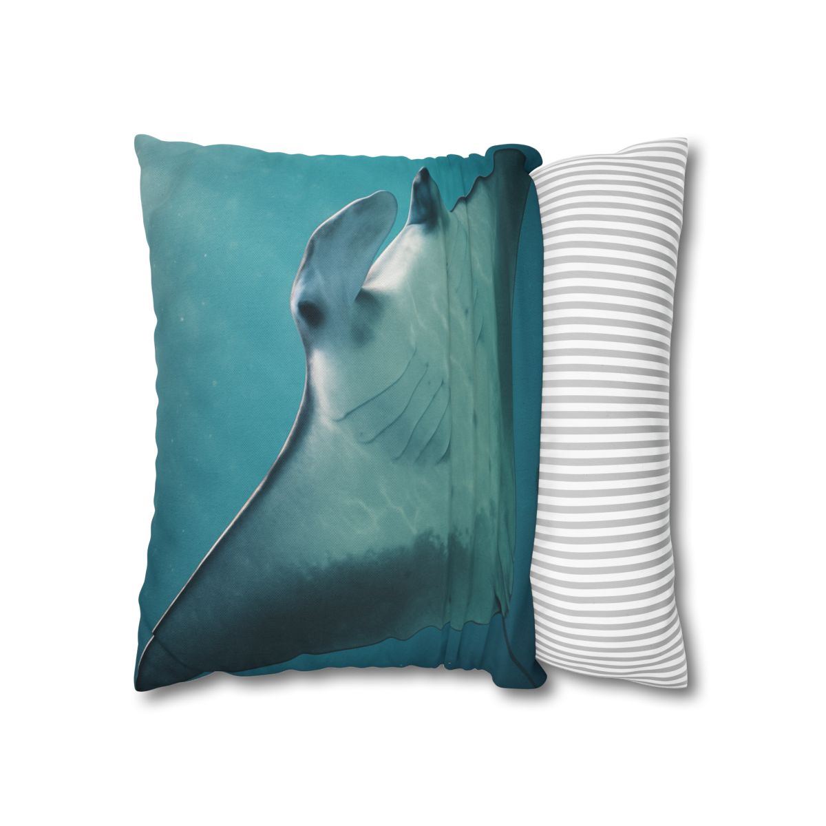 Silent Glide Manta Ray comfortable bedding pillow covers