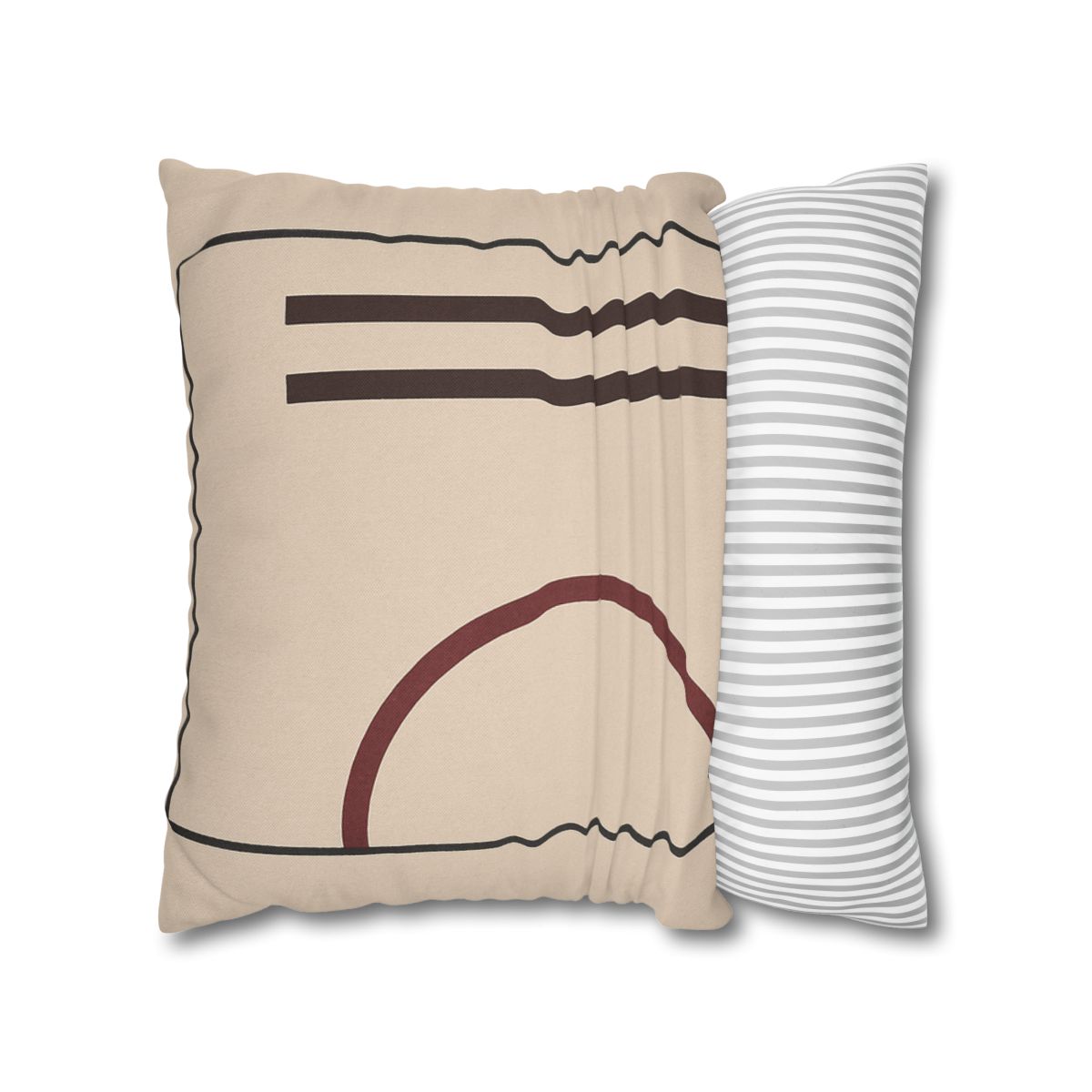 Framed Arc And Twin Columns soft cotton pillow cases