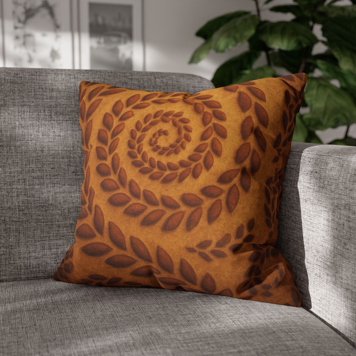 Spiral Seed Pod Chorus unique gift pillow cases