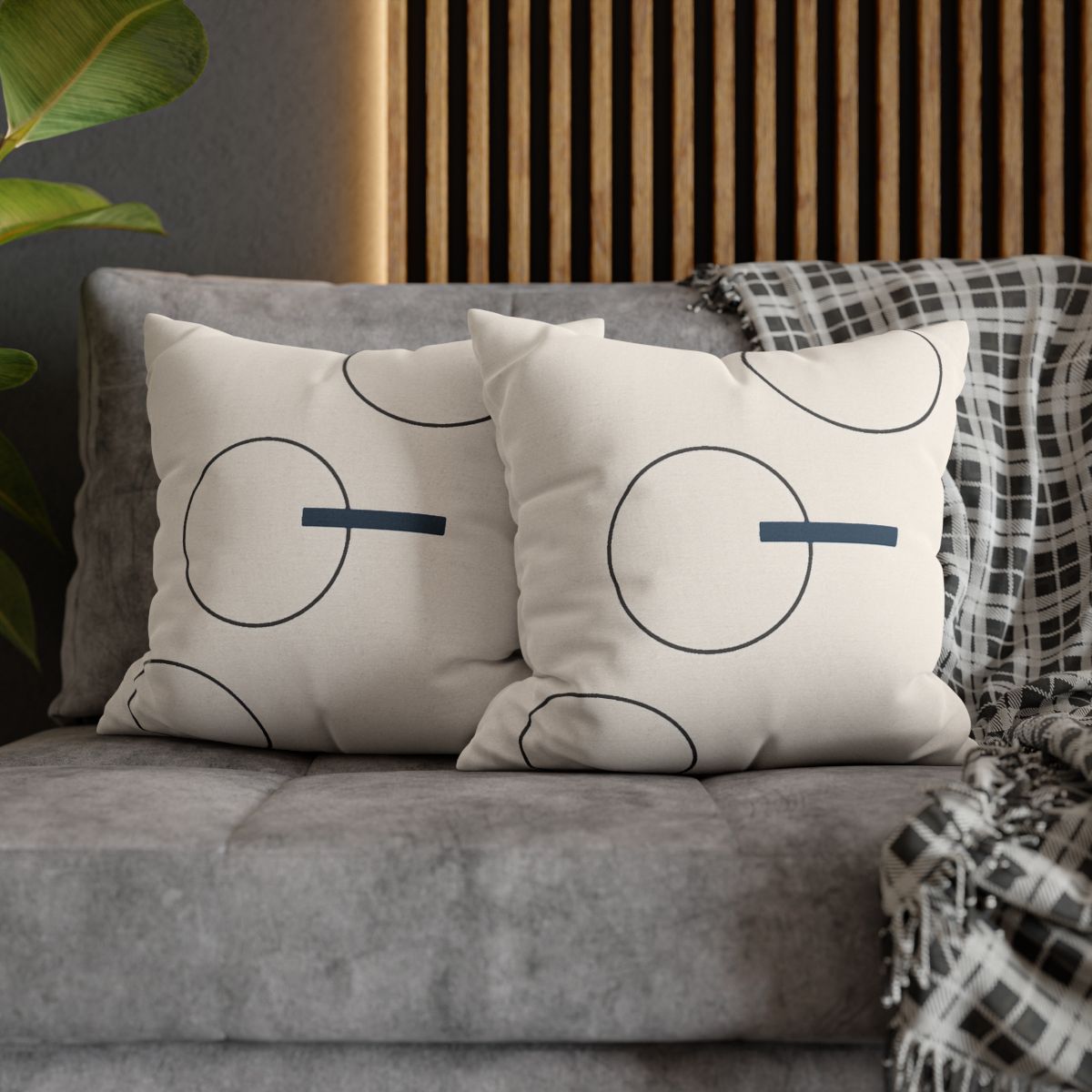 Orbit Gap Triptych personalized pillow covers