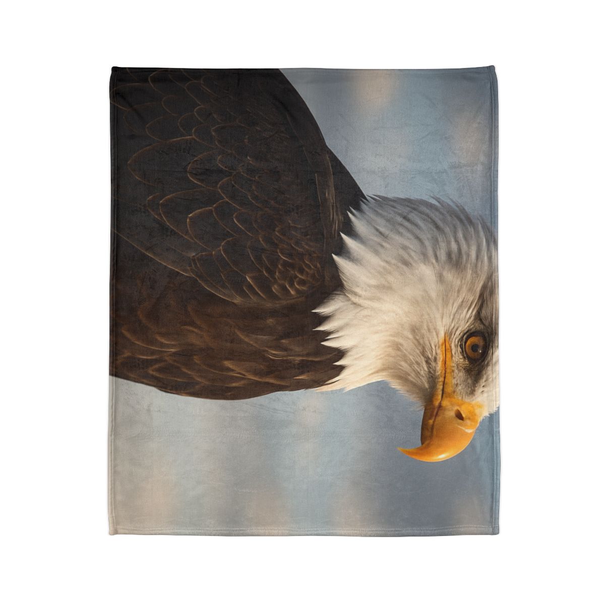 Sky Sovereign Bald Eagle unique gift blankets