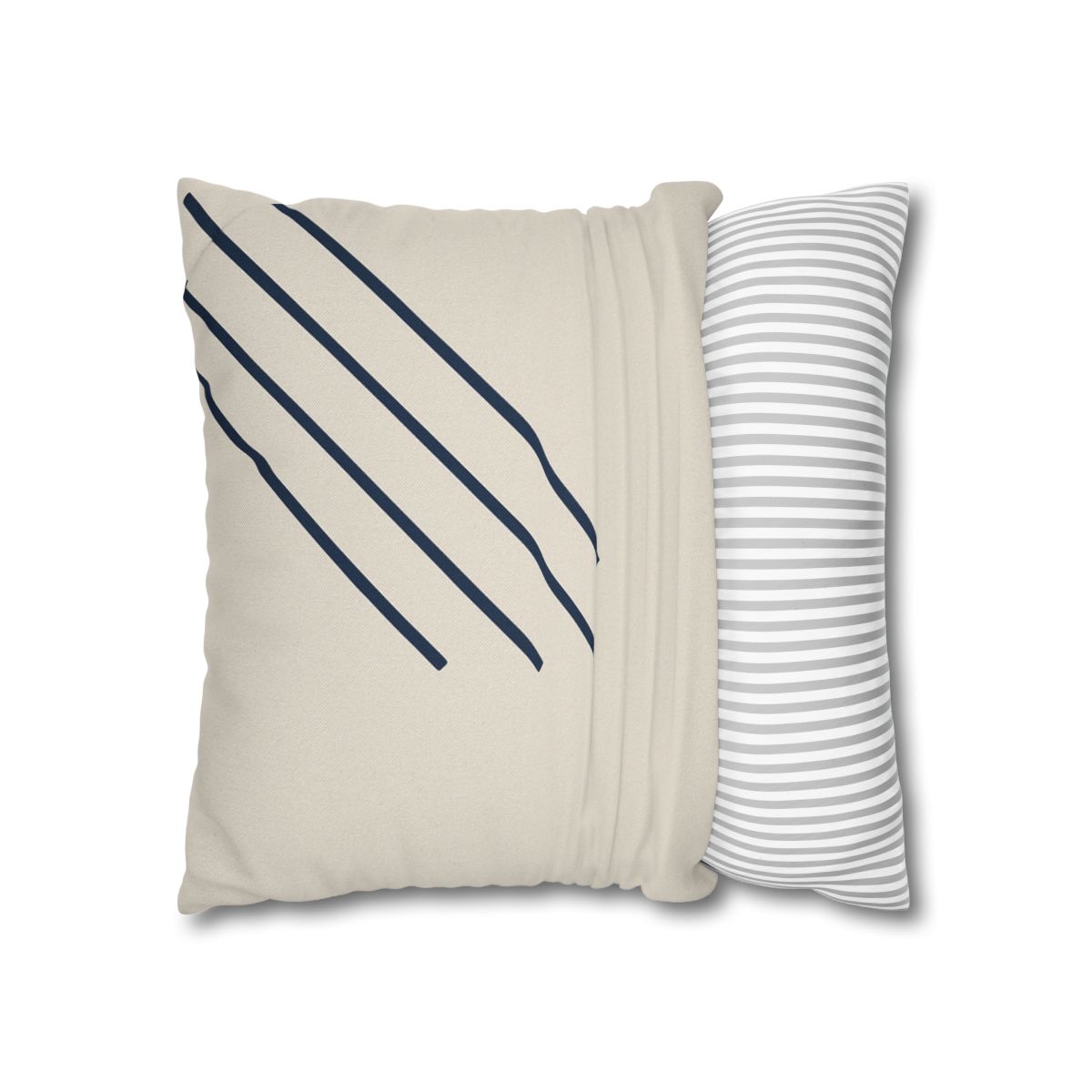 Diagonal Line Quartet designer print pillow cases