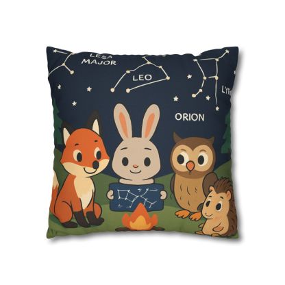 Constellation Campfire Critters comfortable bedding pillow covers