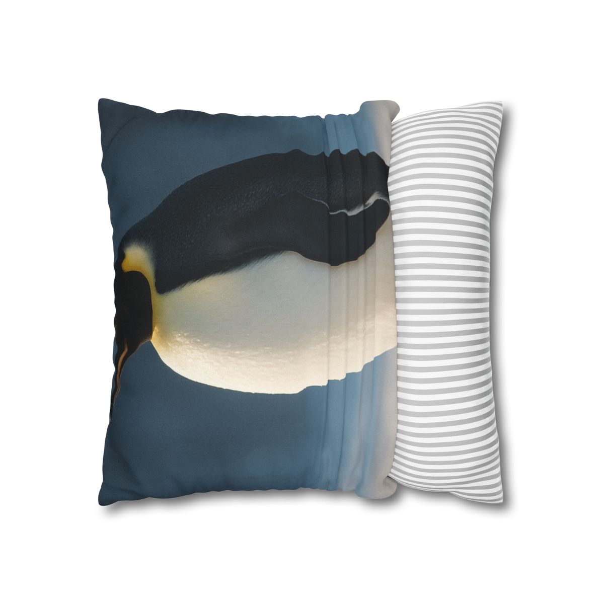 Aurora Drift Emperor Penguin trendy patterned pillow cases