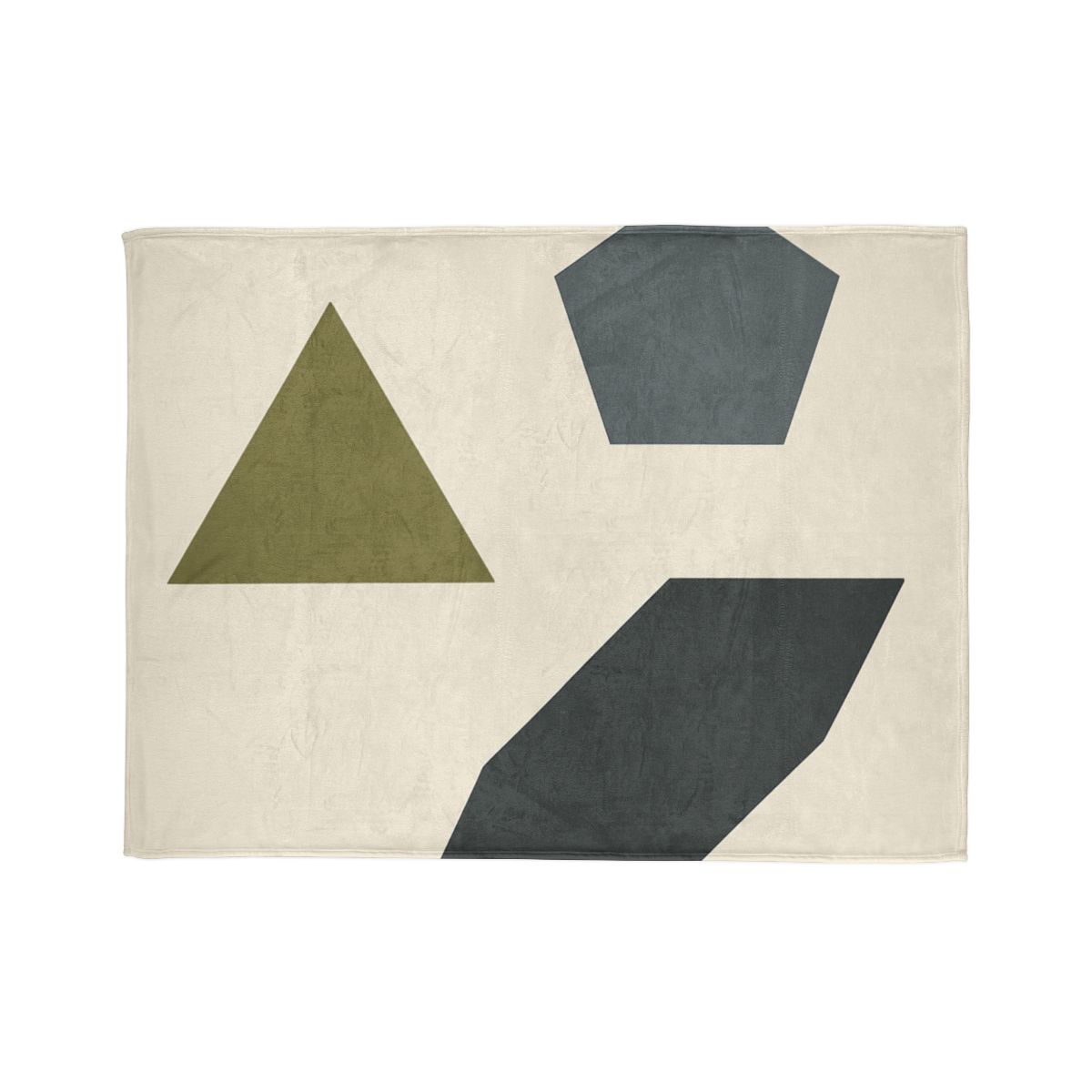 Sparse Polygon Cluster designer printed blankets