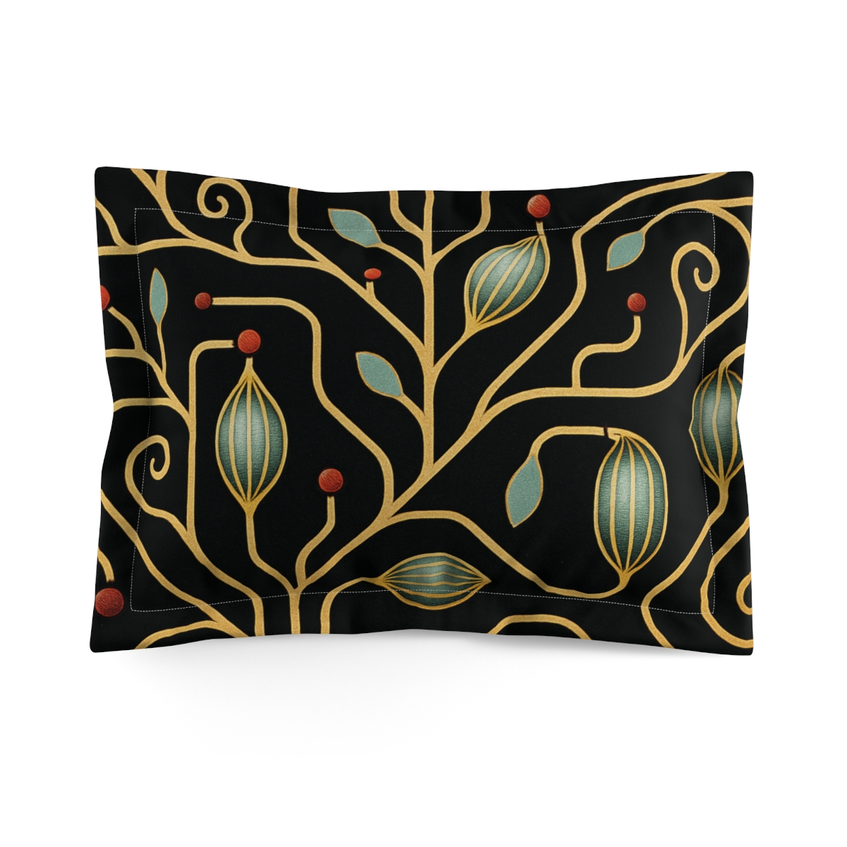 Vine Circuit Lattice trendy accent pillows