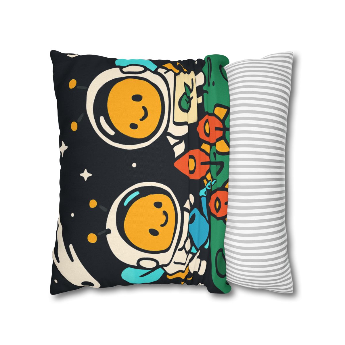 Rocket Garden Of The Bumblebee Astronauts comfortable bedding pillow covers