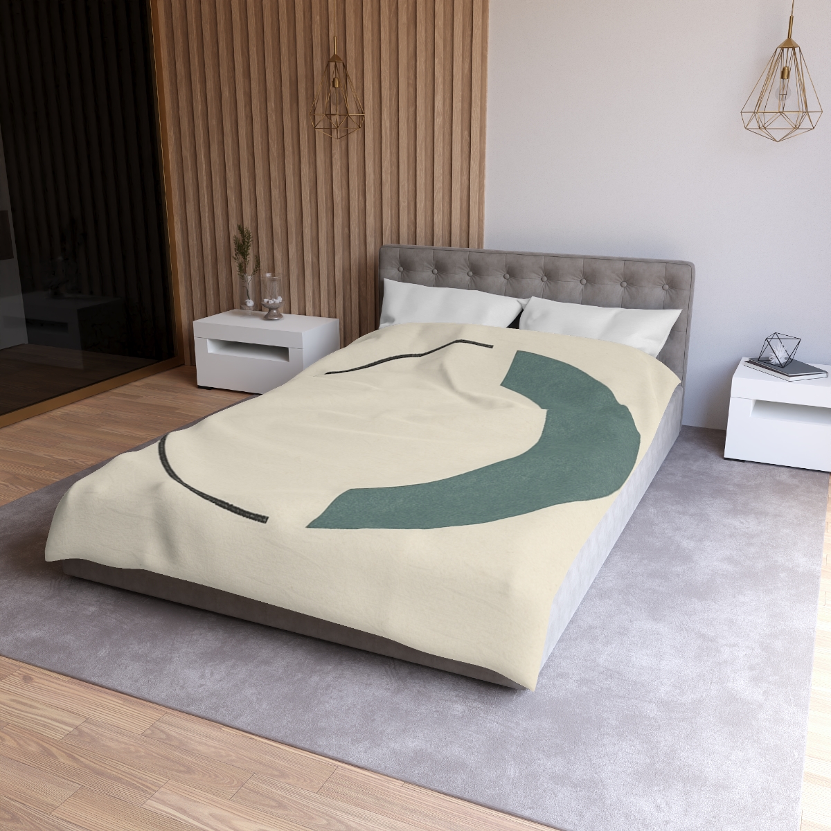 Intersecting Arc Pair stylish duvet covers