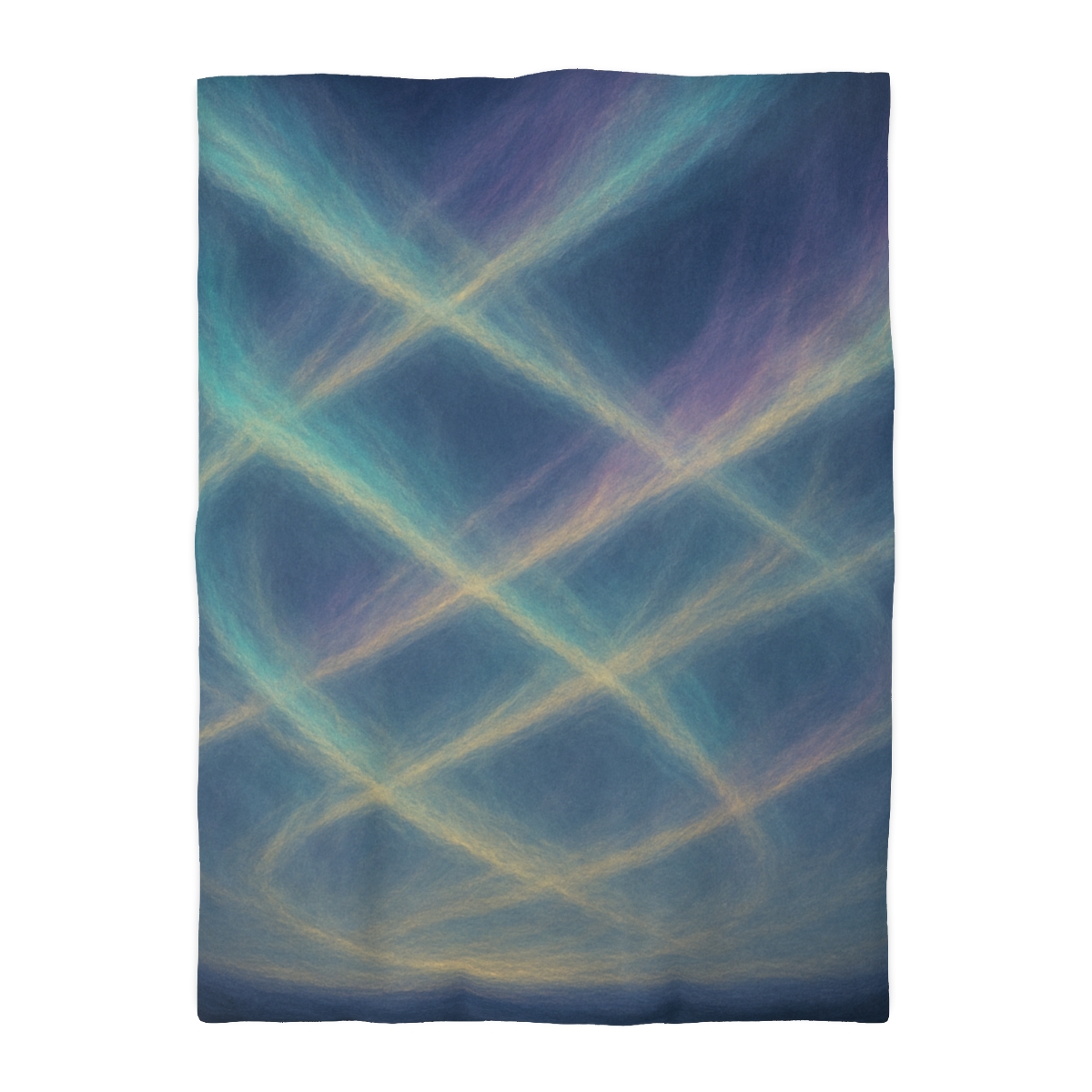 Aurora Lattice Horizon custom duvets