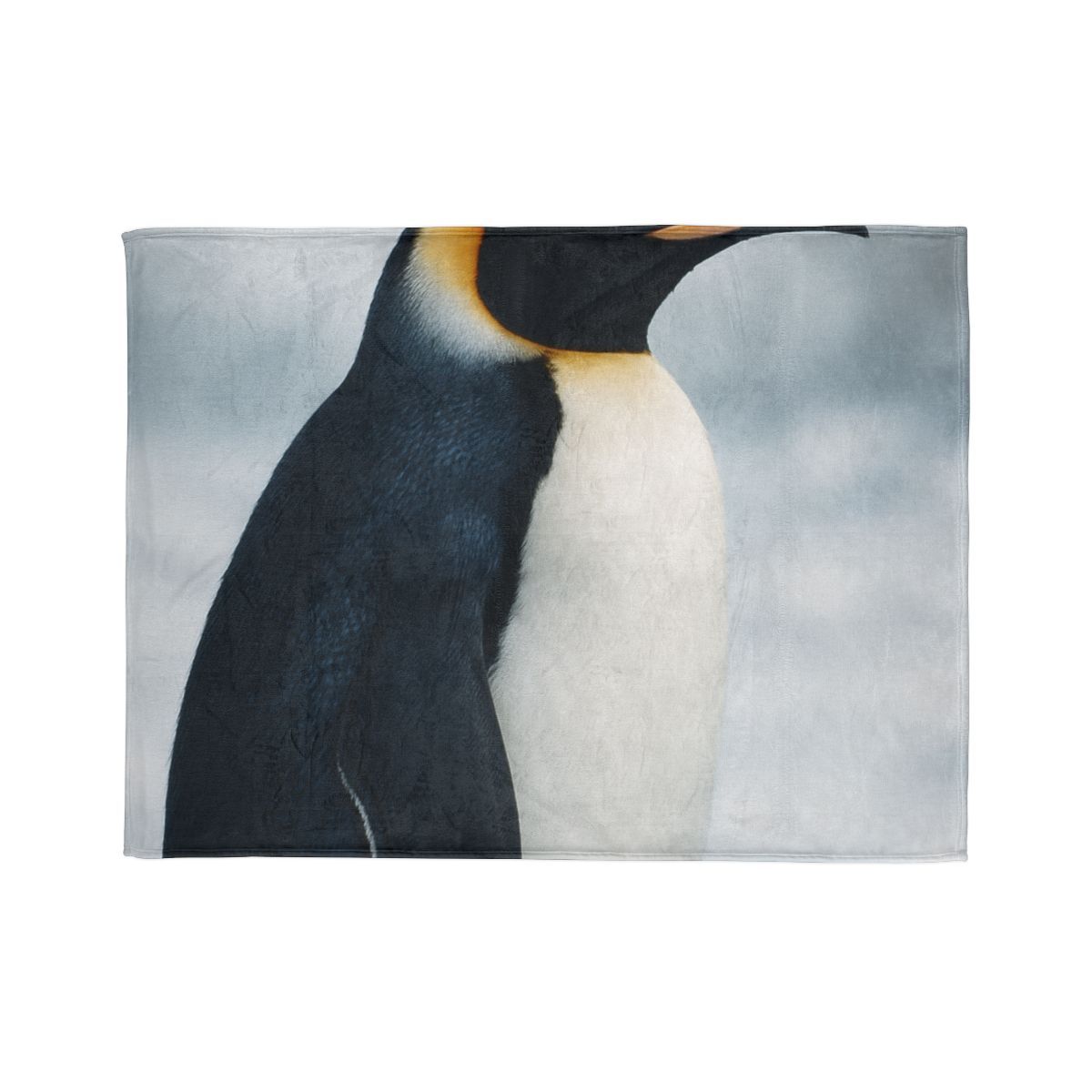 Aurora Drift Emperor Penguin unique gift blanketscustom blankets