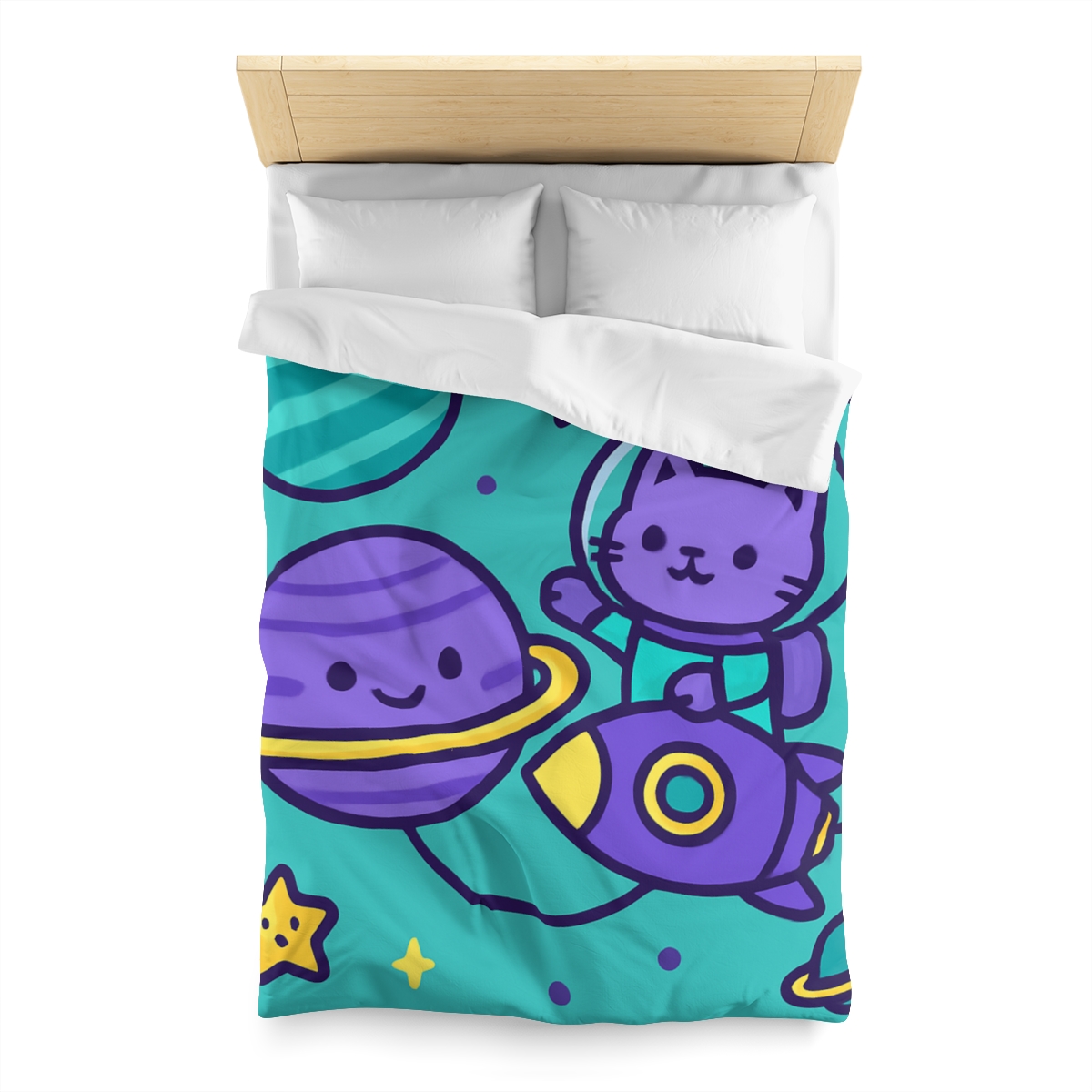 Star Sailor Kitten soft comforter duvets