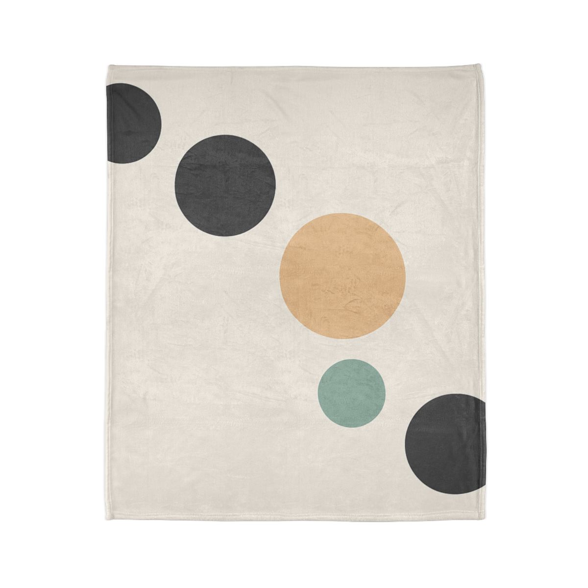 Diagonal Cluster Of Five Circles unique gift blankets