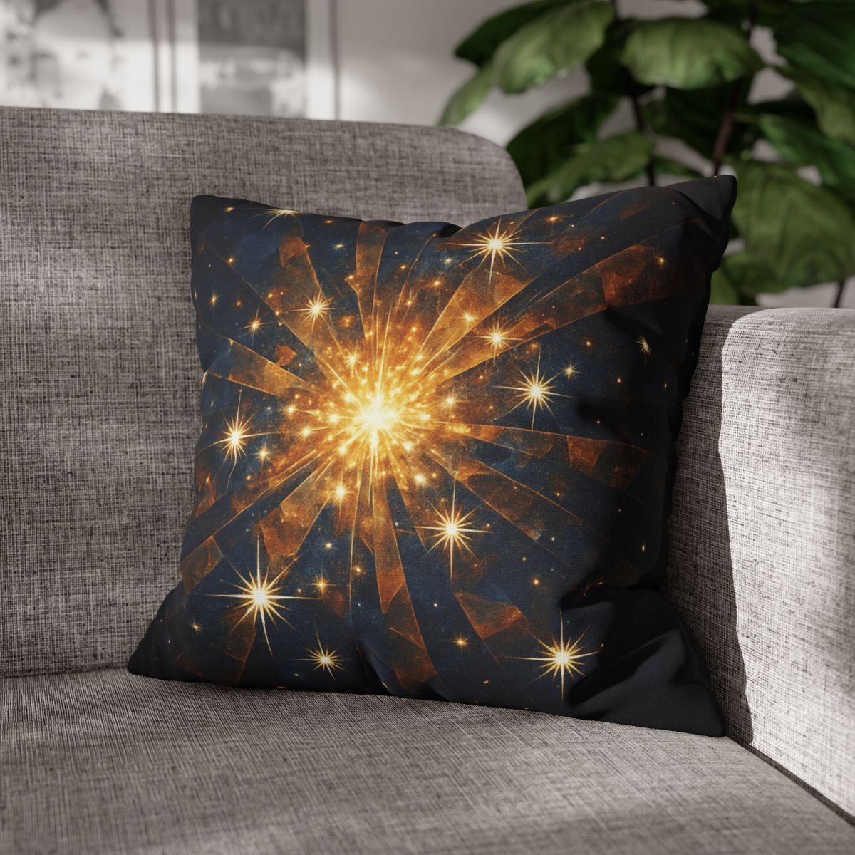 Starburst Mosaic Field trendy patterned pillow cases