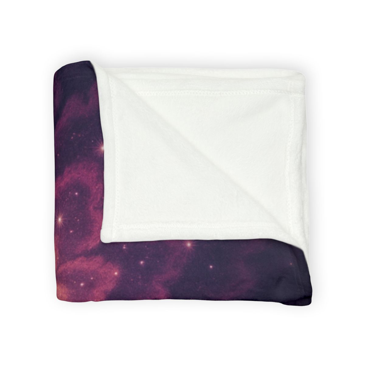 Starburst Fractal Bloom soft fleece blankets