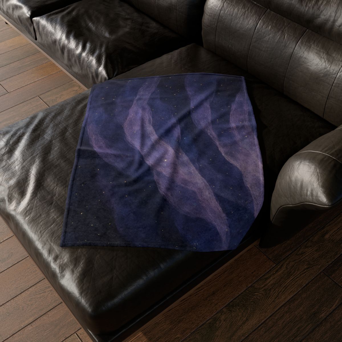 Nebula Veil Cascade trendy patterned blankets