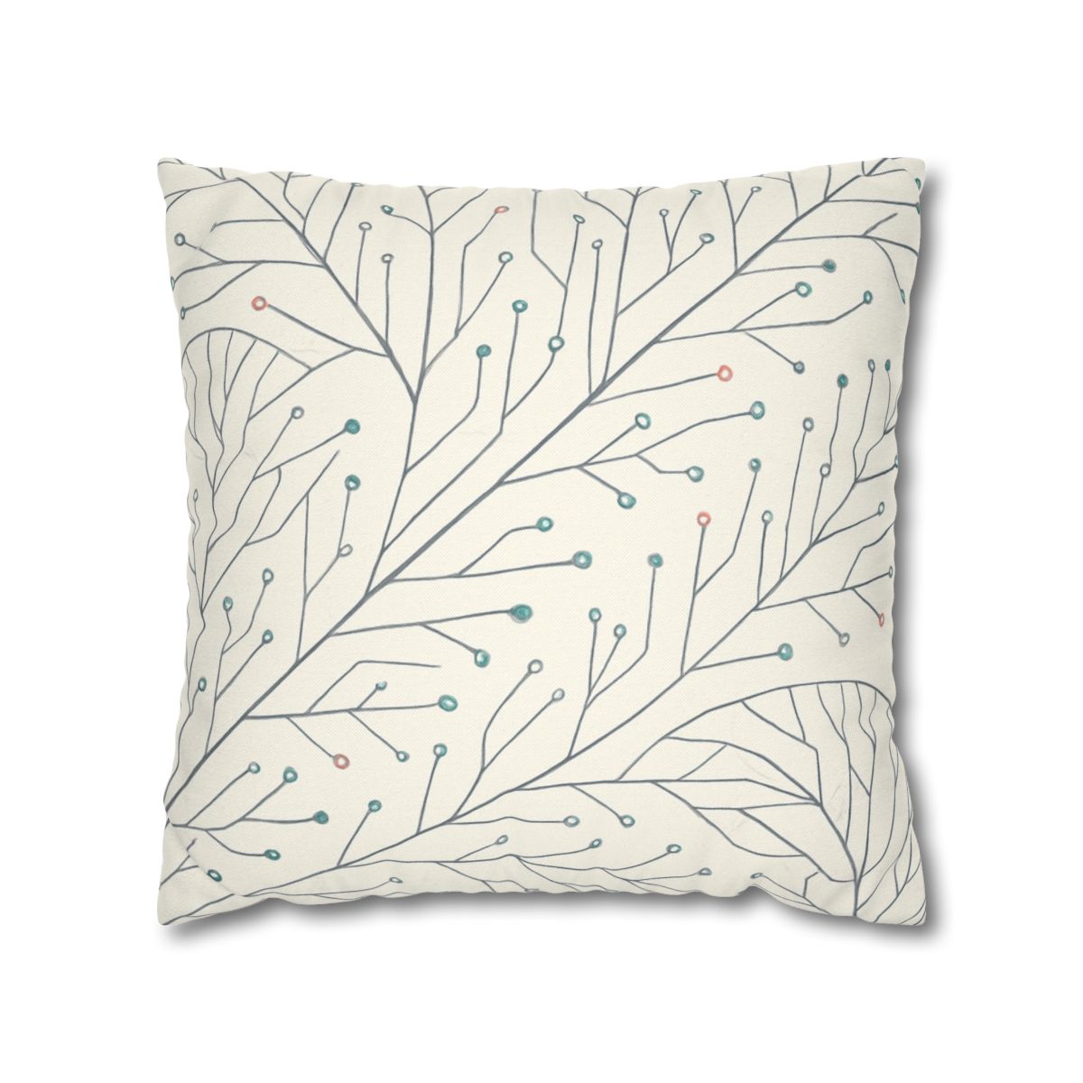 Vein Circuit Filigree stylish decorative pillowcases