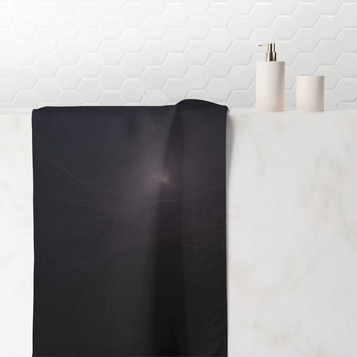 Dark Energy Gradient Drift comfortable face towels