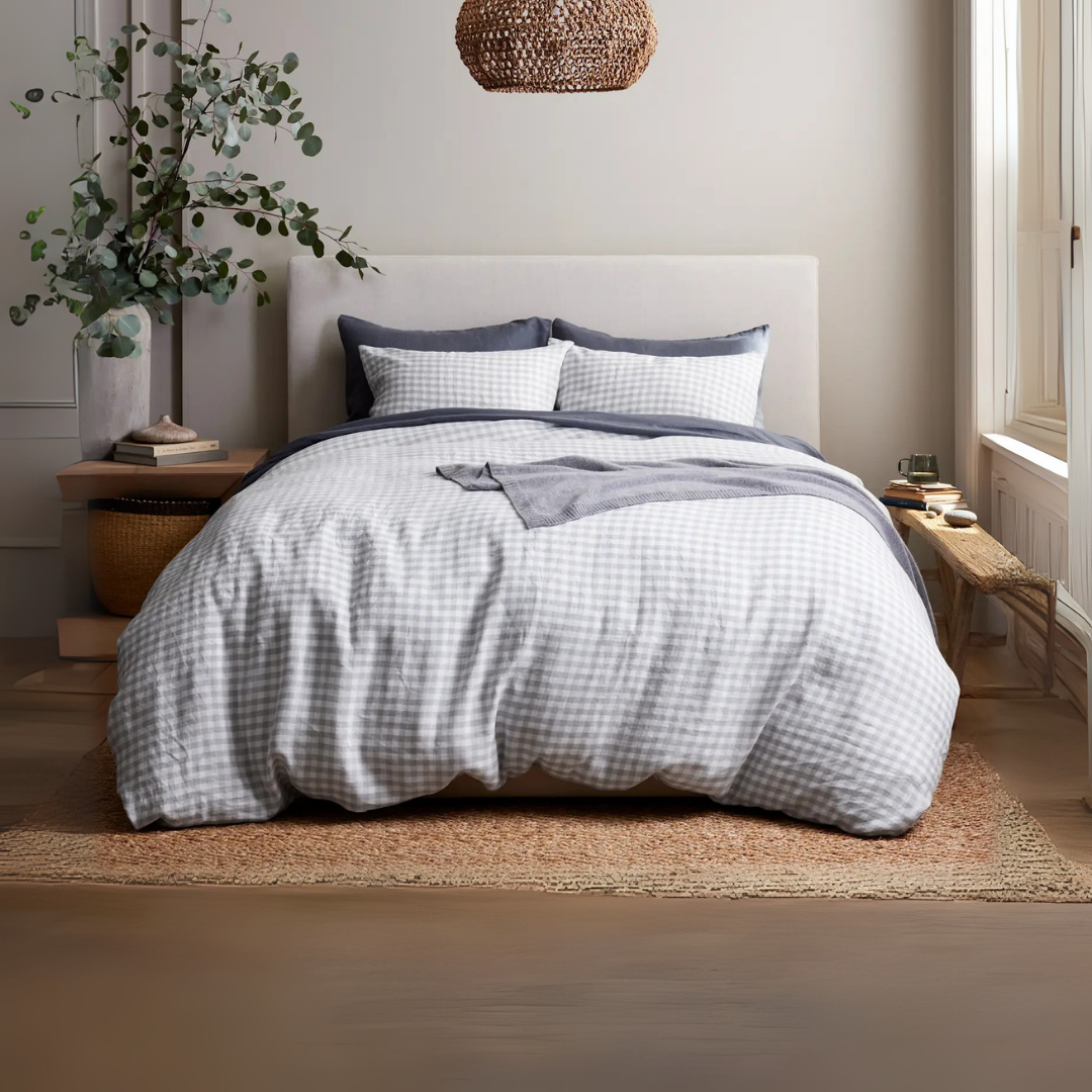 European Linen Deluxe Bedding Bundle Set