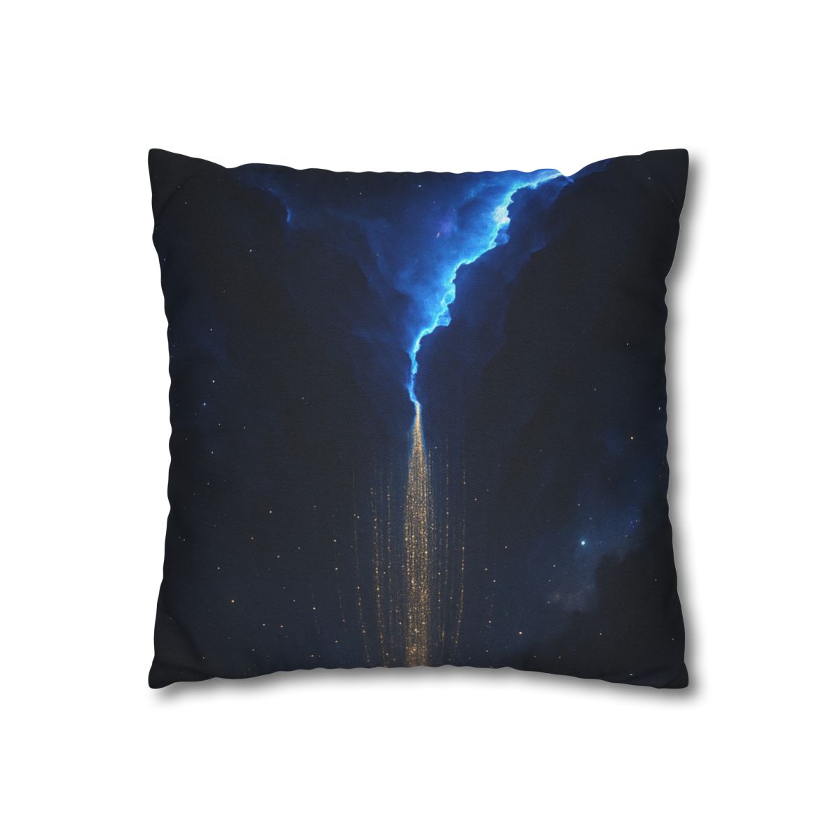 Luminous Rift Starfall stylish decorative pillowcases
