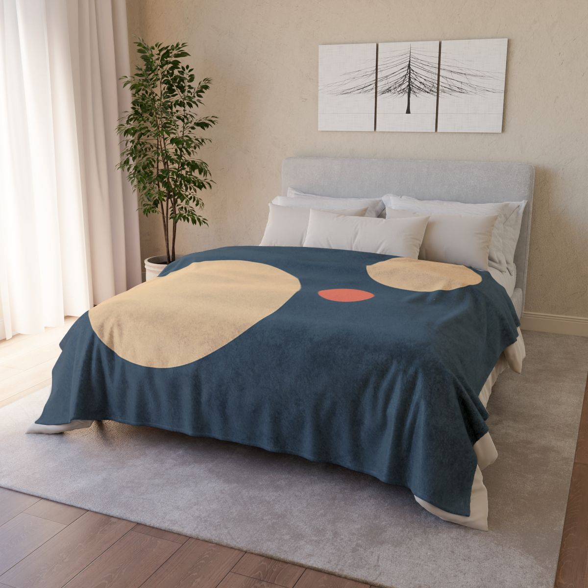 Three Point Calm Cluster trendy patterned blankets