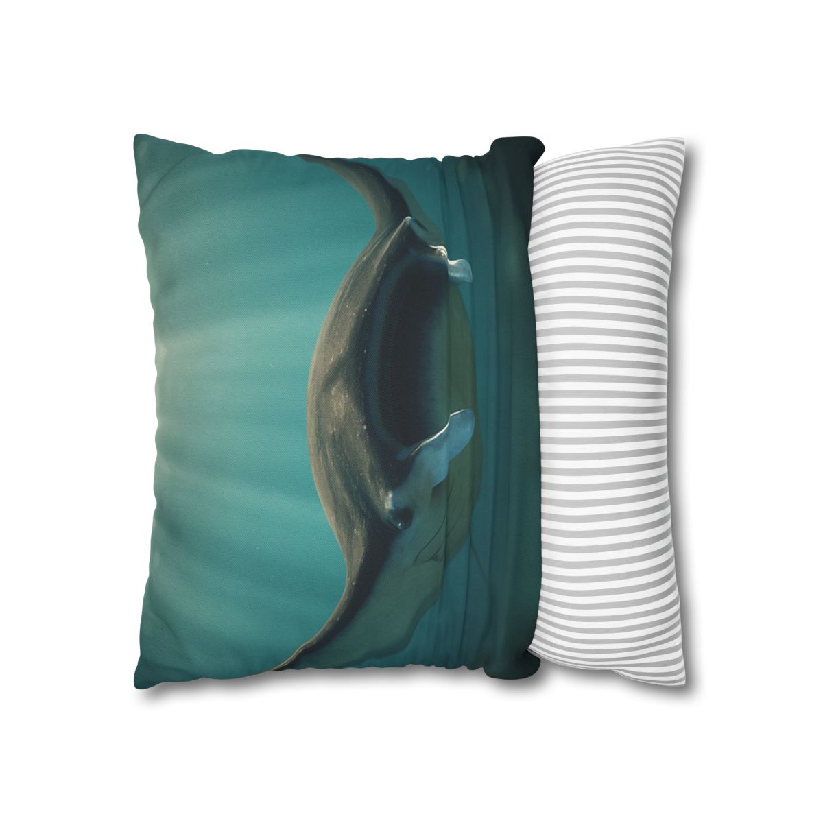 Starlit Drift Giant Manta Ray personalized pillow covers