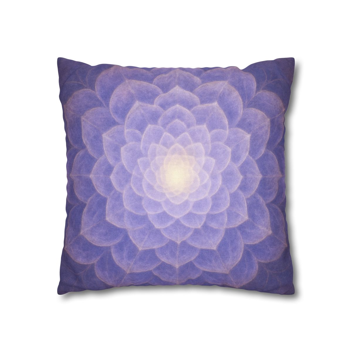 Petal Fractal Rosette soft cotton pillow cases