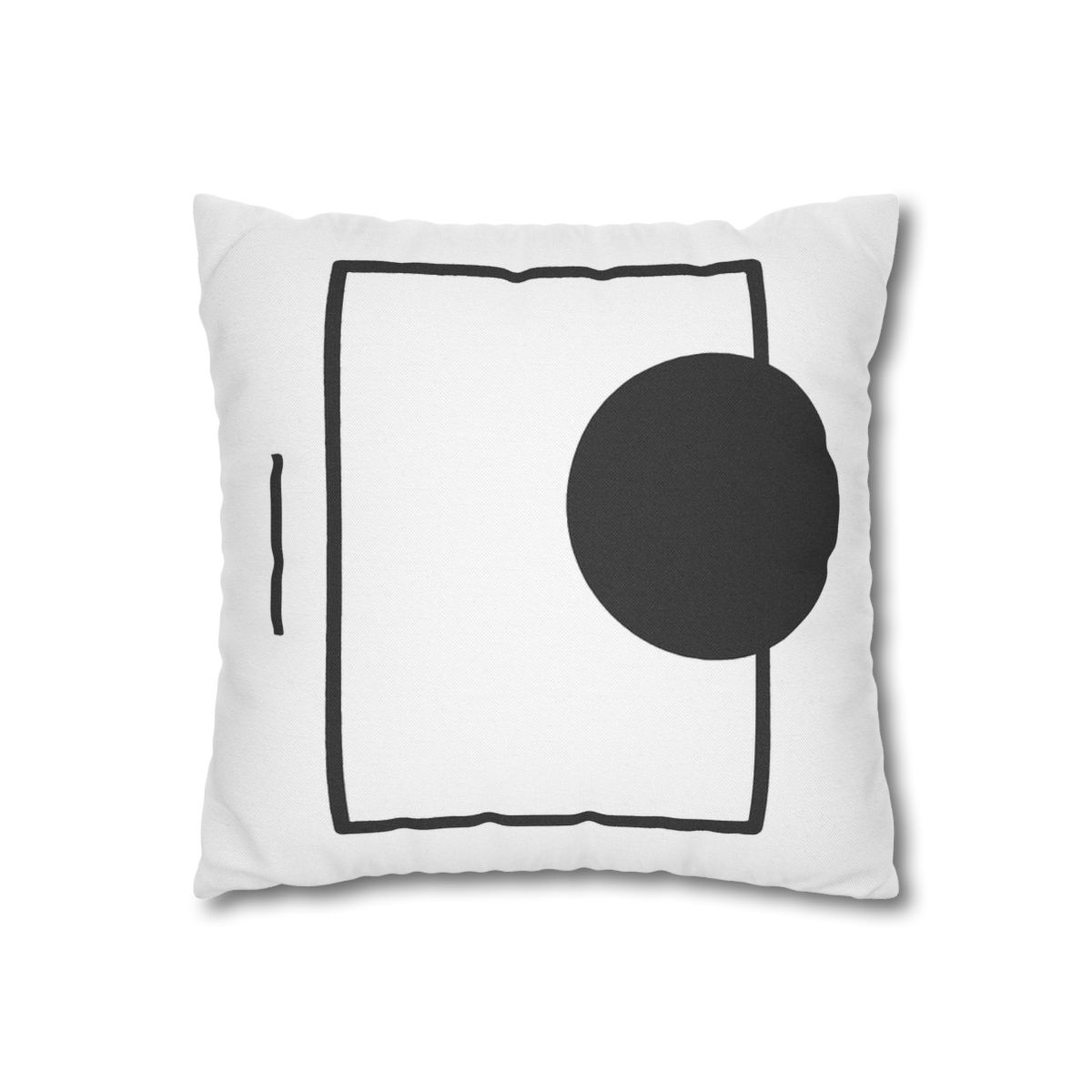 Minimal Eclipse Frame Trio custom pillow cases