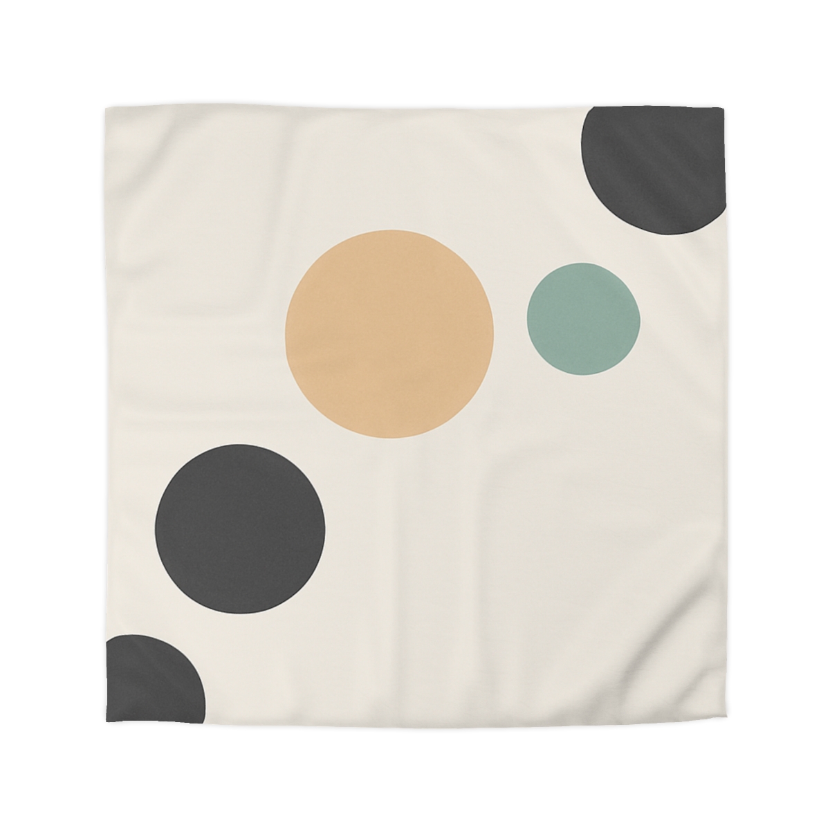 Diagonal Cluster Of Five Circles soft comforter duvets