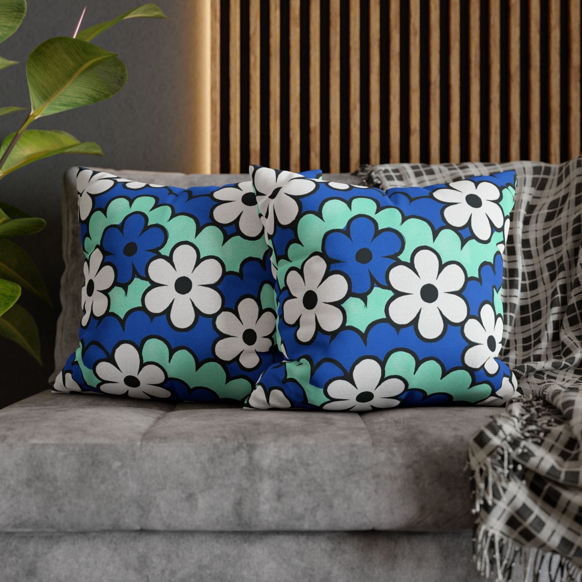 Blossom Wave Tessellation unique gift pillow cases