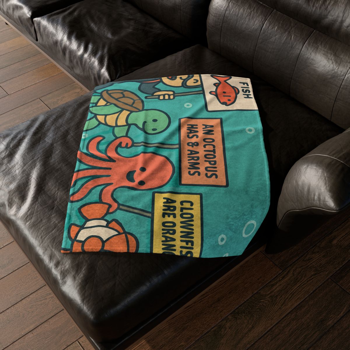 Coral Kingdom Science Parade custom blankets