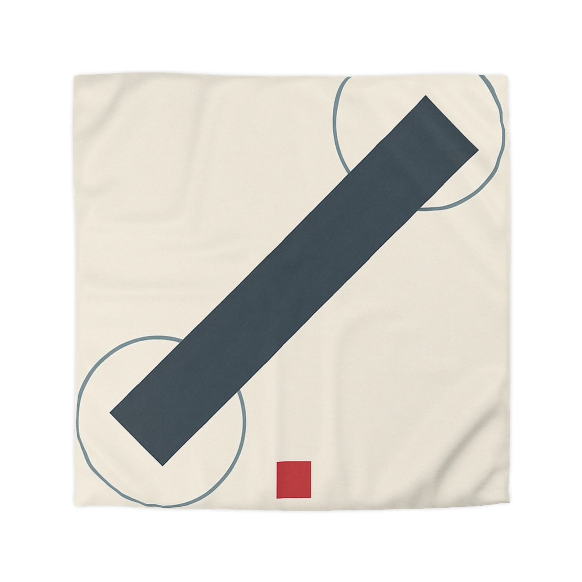Diagonal Bar With Twin Orbits stylish duvet covers