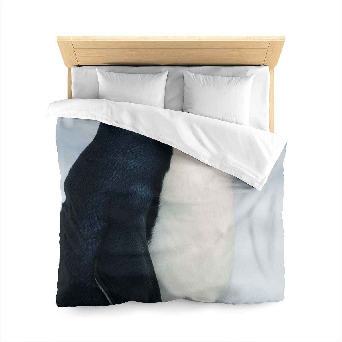 Aurora Drift Emperor Penguin stylish duvet covers