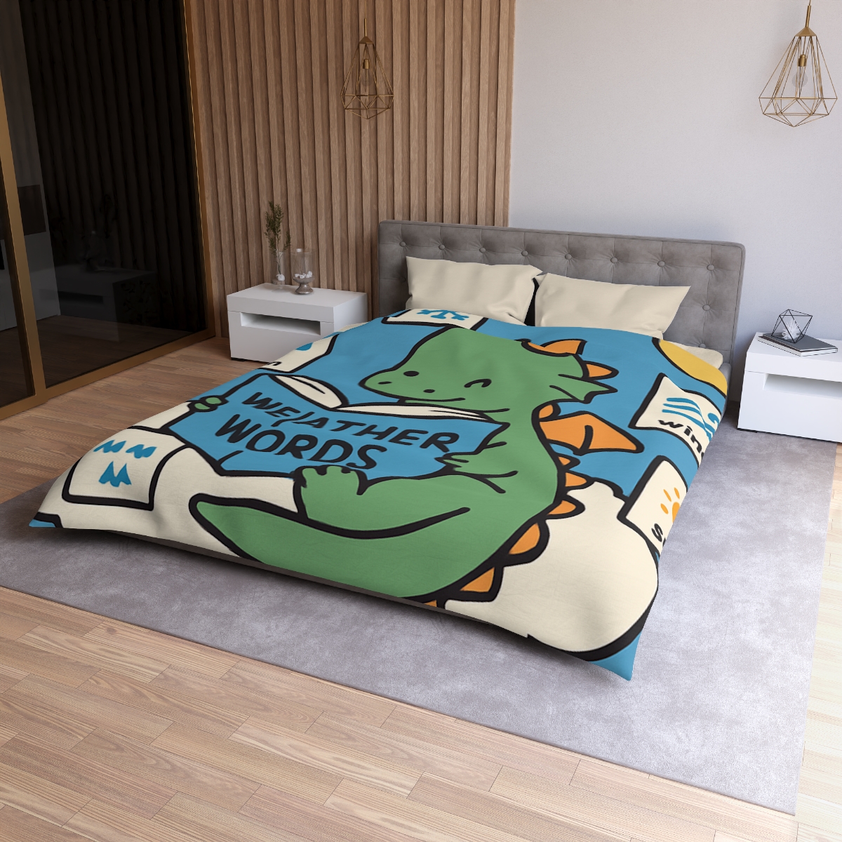 Cloud Library Dragon custom duvets