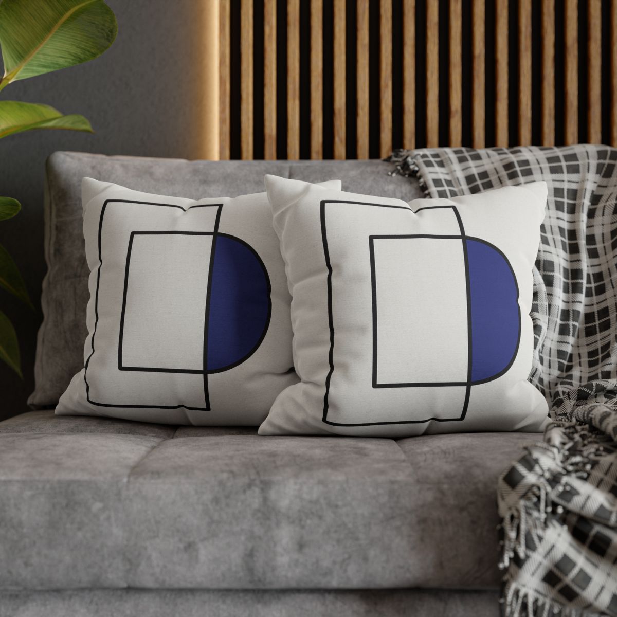 Eclipse Window Duo soft cotton pillow cases