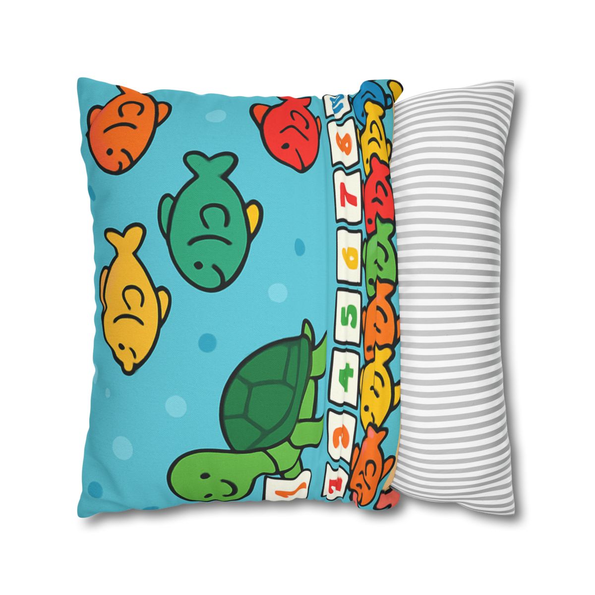 Coral Reef Number Parade personalized pillow covers