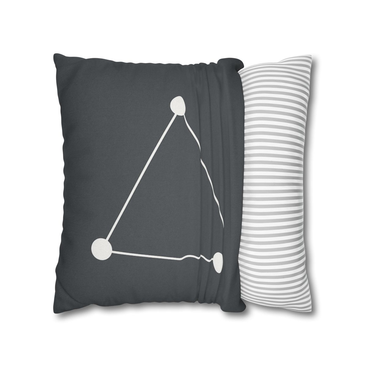 Triangular Line Constellation stylish decorative pillowcases